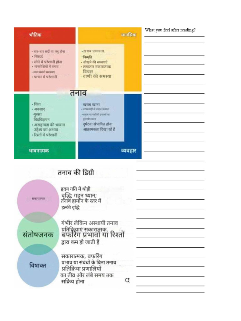 Stress Insight Hindi | PDF