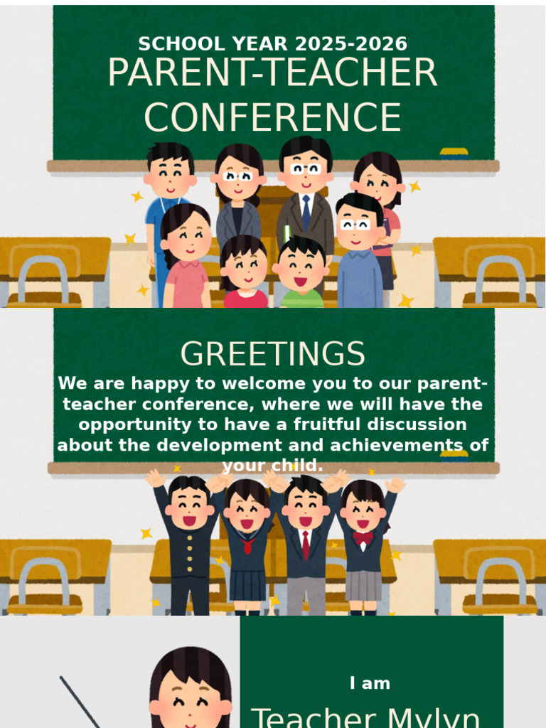 Parent-Teacher Conference 2025-2026 | PDF