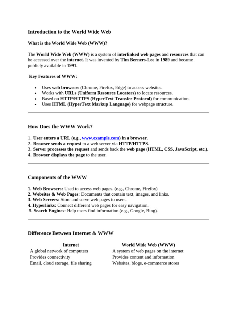 Understanding Web Infrastructure Basics | PDF | World Wide Web ...