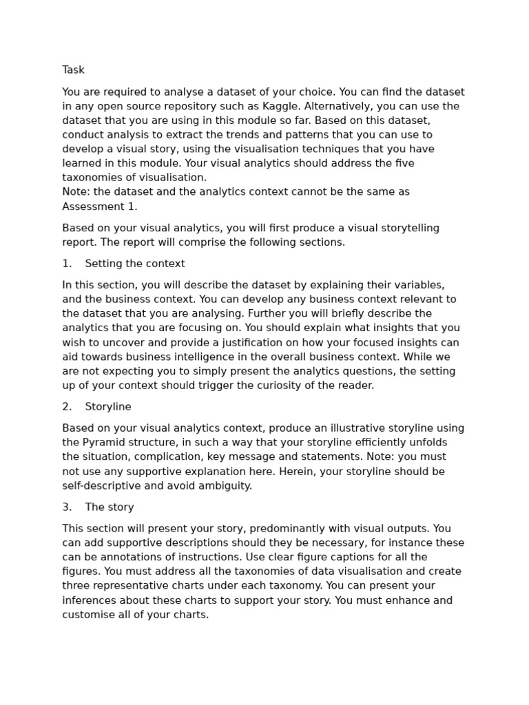 Visual Storytelling in Business Analytics | PDF | Analytics | Data