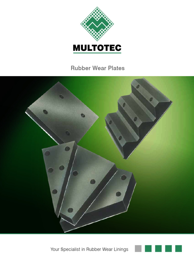 Rubber Wear Plates | PDF | Screw | Washer (Hardware)