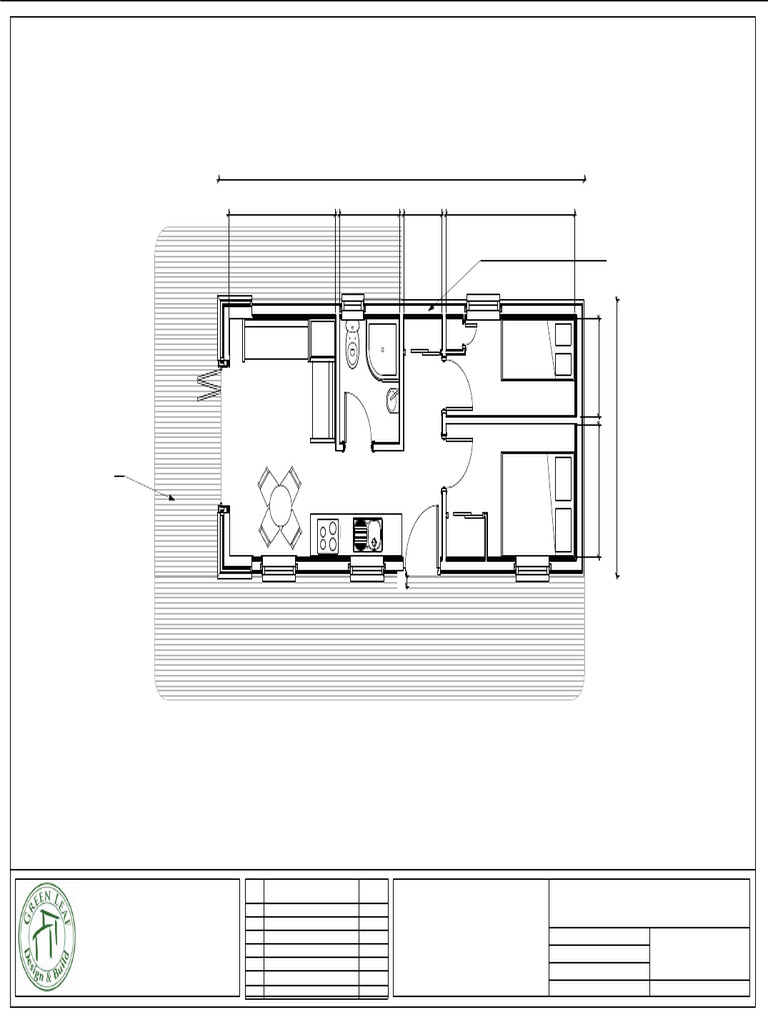 Initial Floor Plan for Emaar South Bothy | PDF | Architectural Design ...