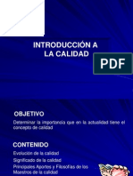 Introducción A La Calidad