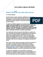 Bem-Estar - Você Pratica Alguma Atividade Autotélica - Renato Miranda - Psicologia Do Esporte