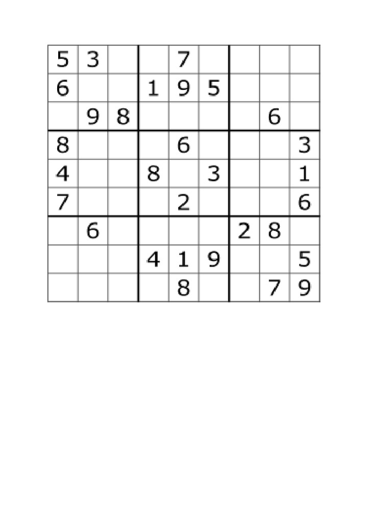 Soduko 3 | PDF