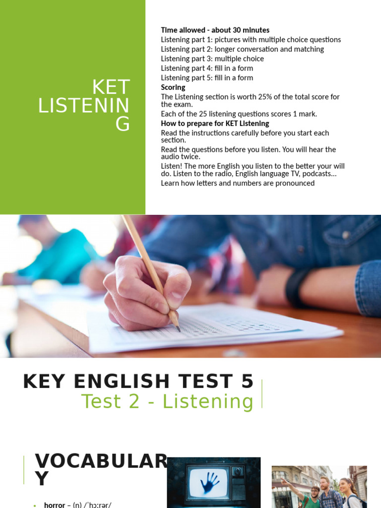 KET Listening Test 2 Overview | PDF