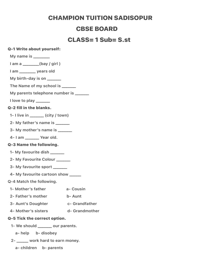 S.ST - 1 | PDF