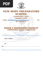 2025 Grade 2 Assessment Book | PDF | Rhythm