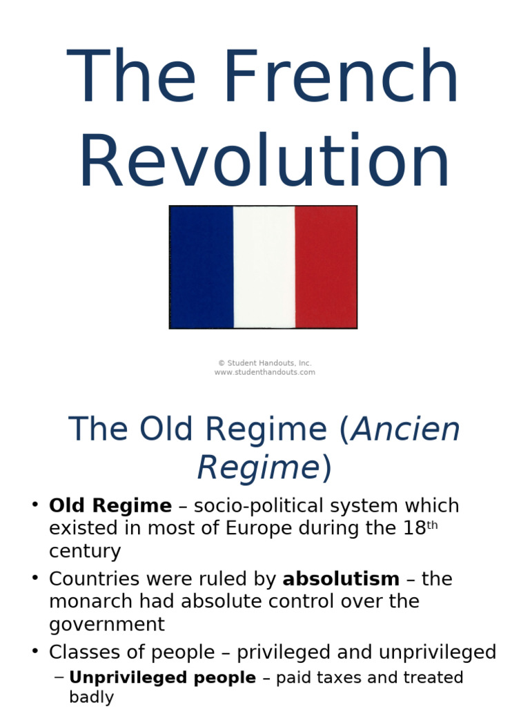 Overview of the French Revolution | PDF | Reign Of Terror | Maximilien ...