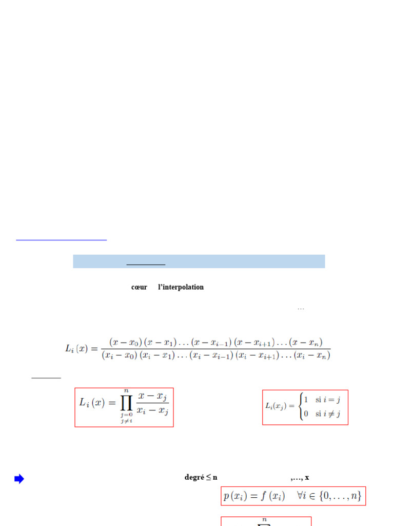 Interpolation de Lagrange avec Python | PDF | Polynôme | Mathématiques ...