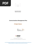 Detailed Project Communication Plan | PDF | Project Management ...