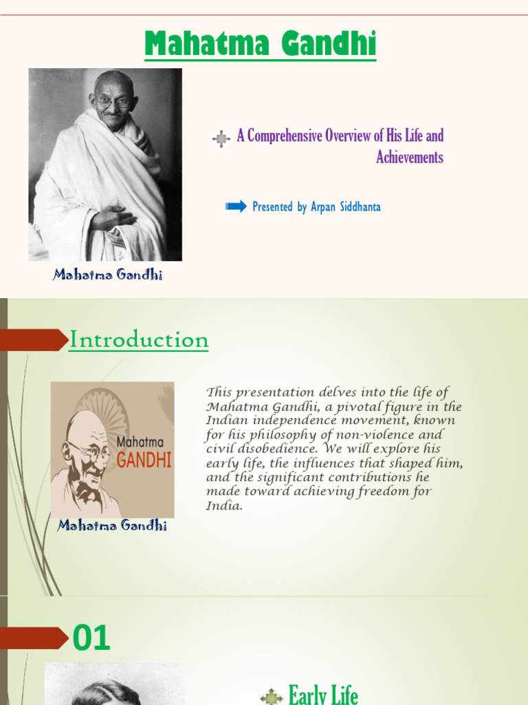 Gandhi: Life, Legacy, and Impact | PDF | Mahatma Gandhi | Nonviolence