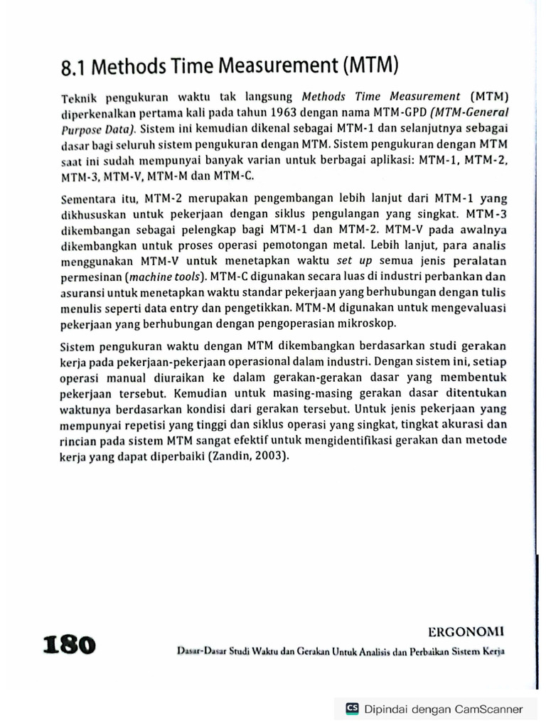 Scan MTM | PDF