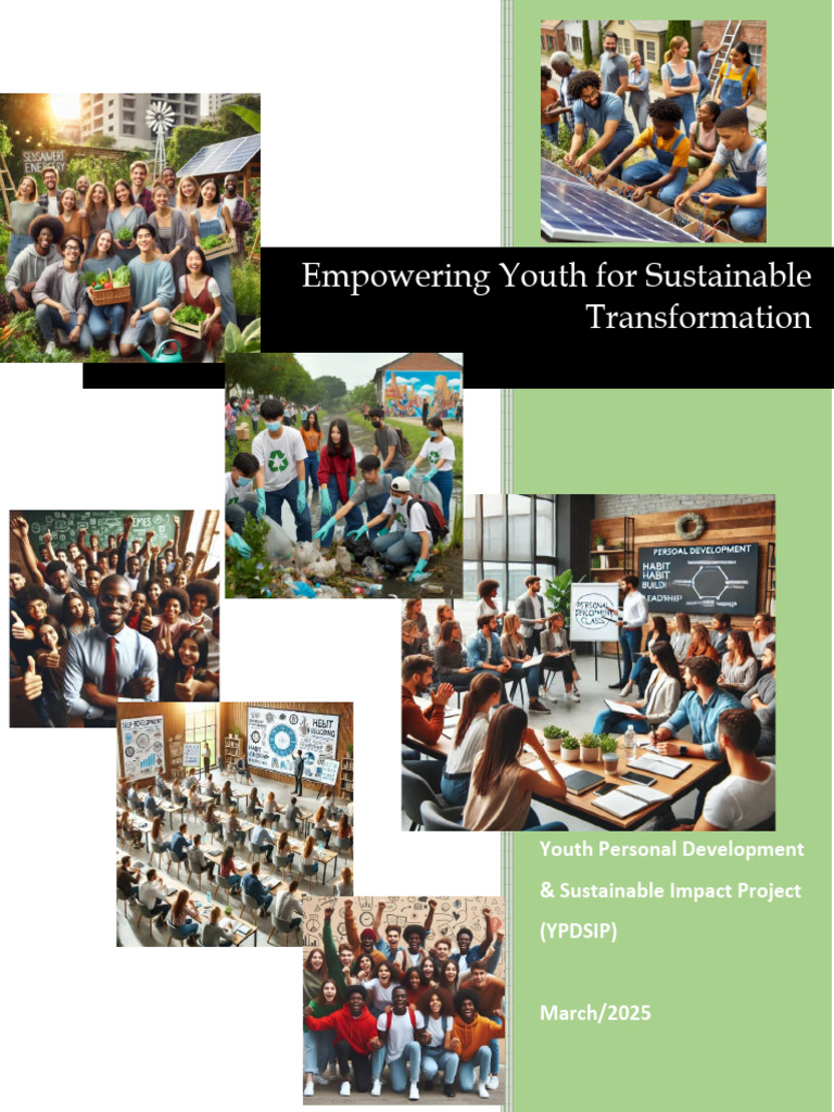Empowering Youth for Sustainable Change | PDF | Mentorship | Empowerment