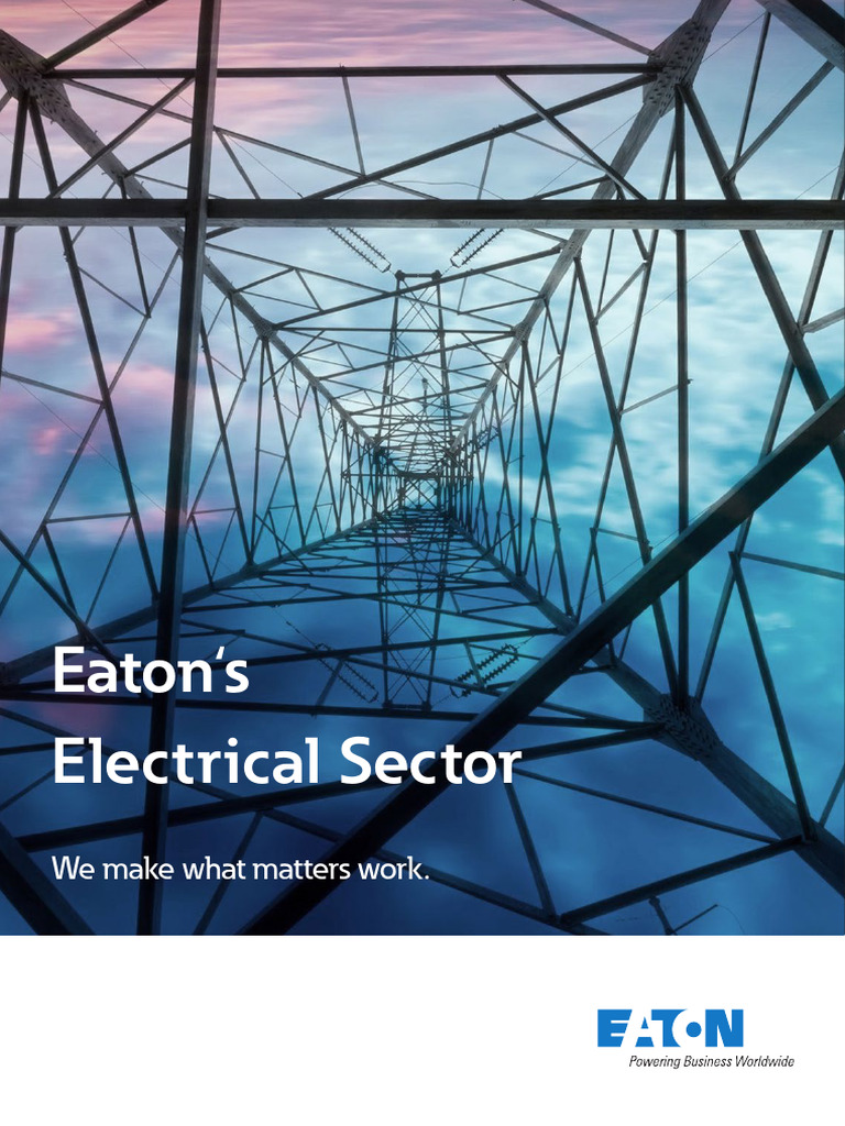 Eaton Electrical Sector Overview | PDF | Electric Power Distribution ...