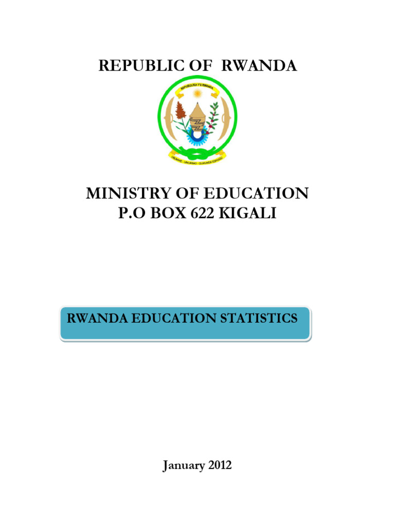 Rwanda Education Statistics 2011 | PDF | Secondary Education | Learning