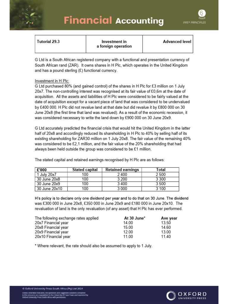 Foreign Investment Impact Analysis | PDF | Deferred Tax | Taxes