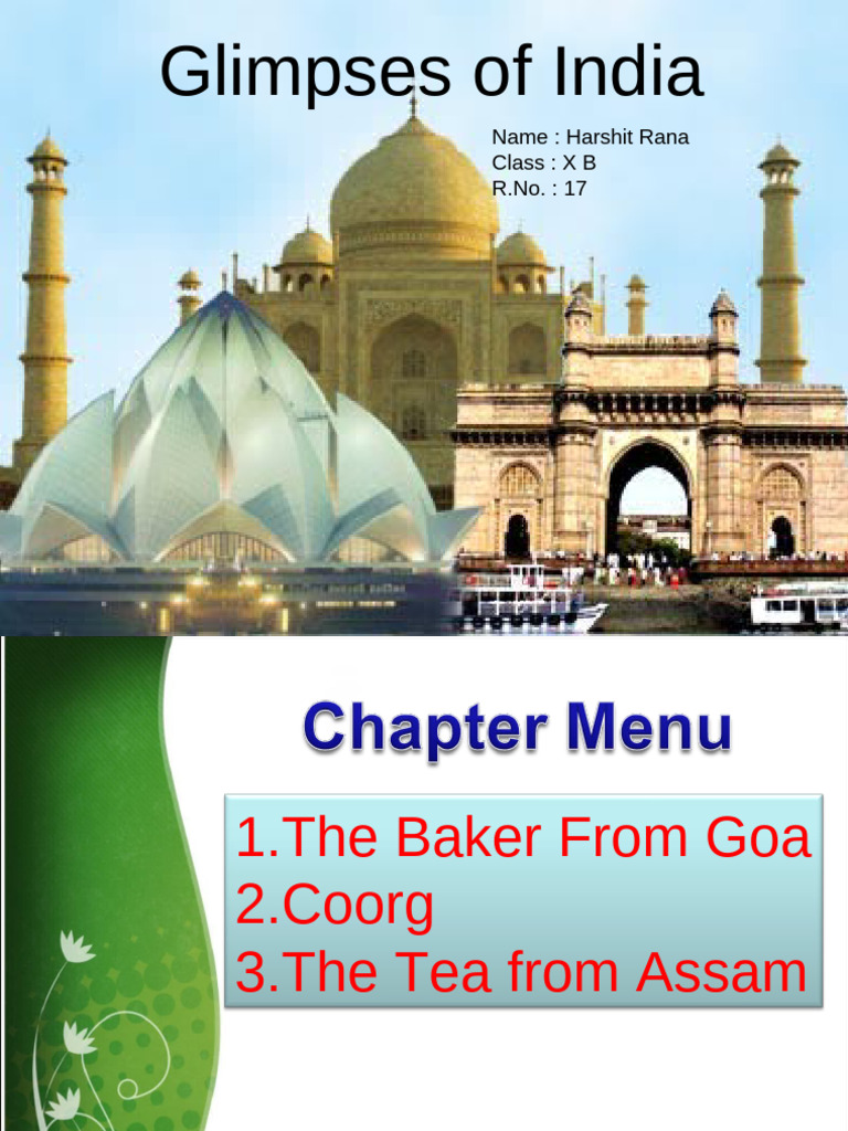 Glimpses of India | PDF