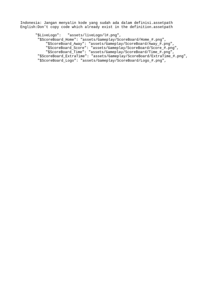 Pasanga Di Script Ni or Copy Script in Definition - Assetpath | PDF