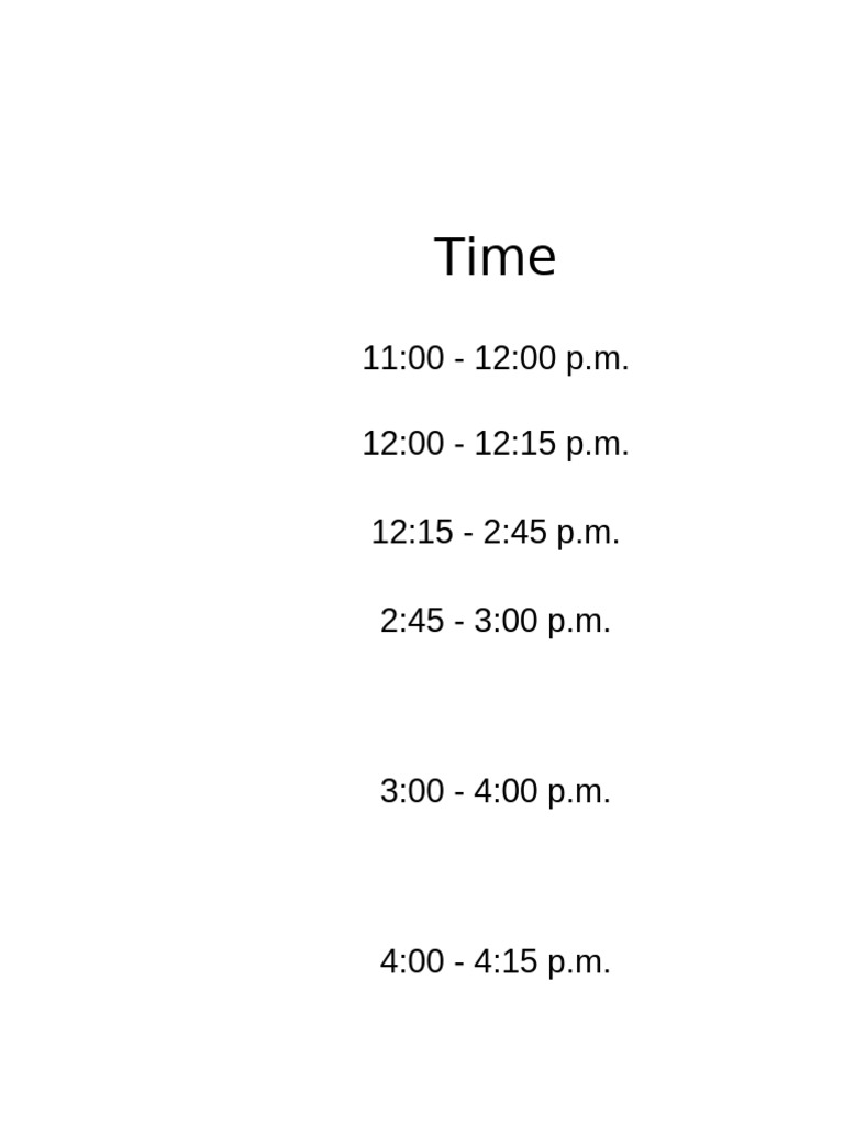 Monday, Wednesday, Friday | PDF