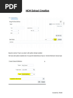 HCM Extracts: User Entities Overview | PDF