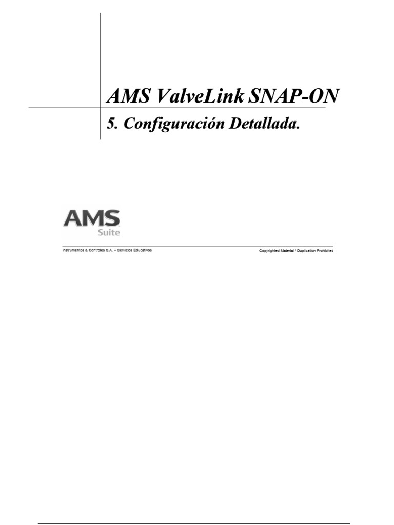 AMS-FFValvelink 05 Configuración Detallada | PDF | Ventana (informática ...