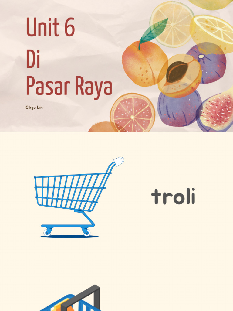 Unit 6 Di Pasar Raya | PDF
