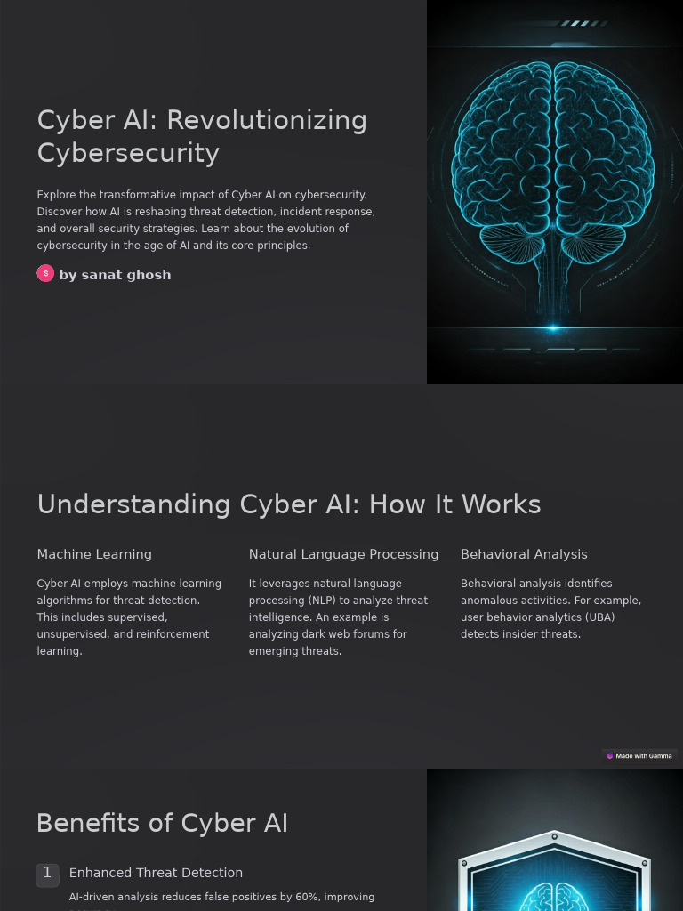 Cyber AI: Transforming Cybersecurity Strategies | PDF | Security ...