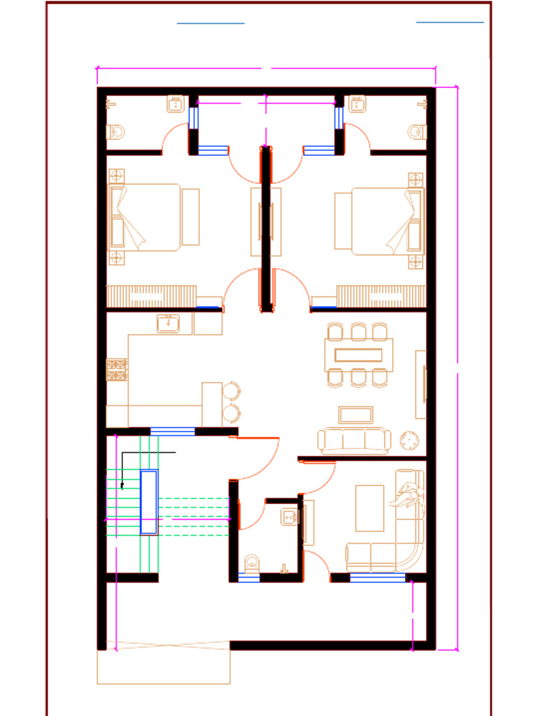 30x50 West Facing House Plan | PDF | Home | Interior Design
