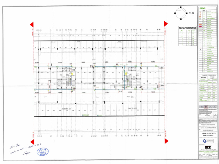 B-1 (Drainage Layout) Partial (C, D) | PDF