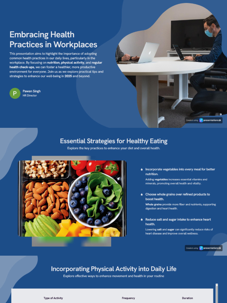 Essential Health Practices For 2025 | PDF