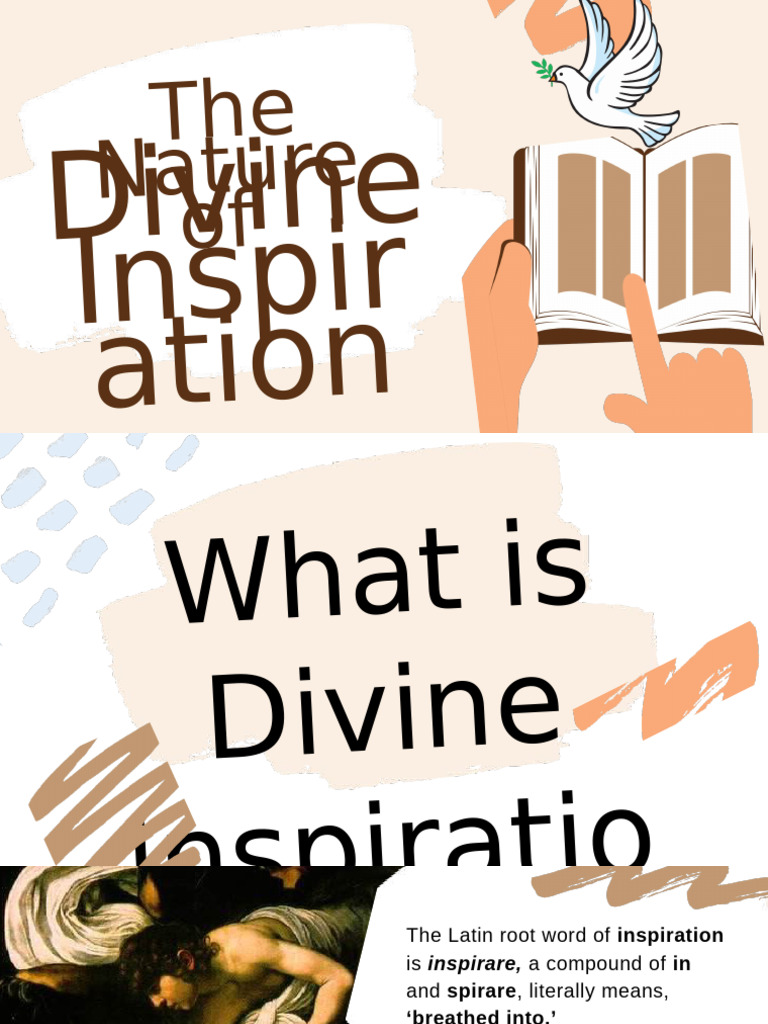 Understanding Divine Inspiration in Scripture | PDF | Revelation | Bible