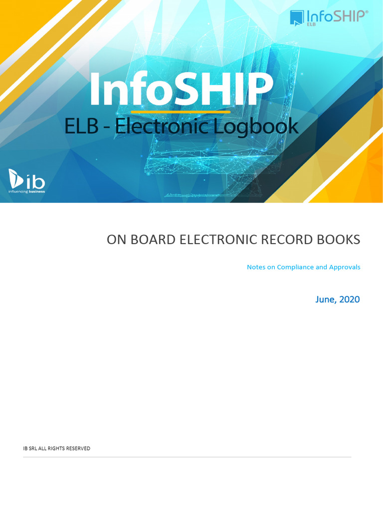 Electronic LogBook Compliance Guide | PDF