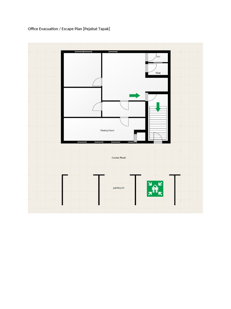 Evacuation Escape Plan | PDF