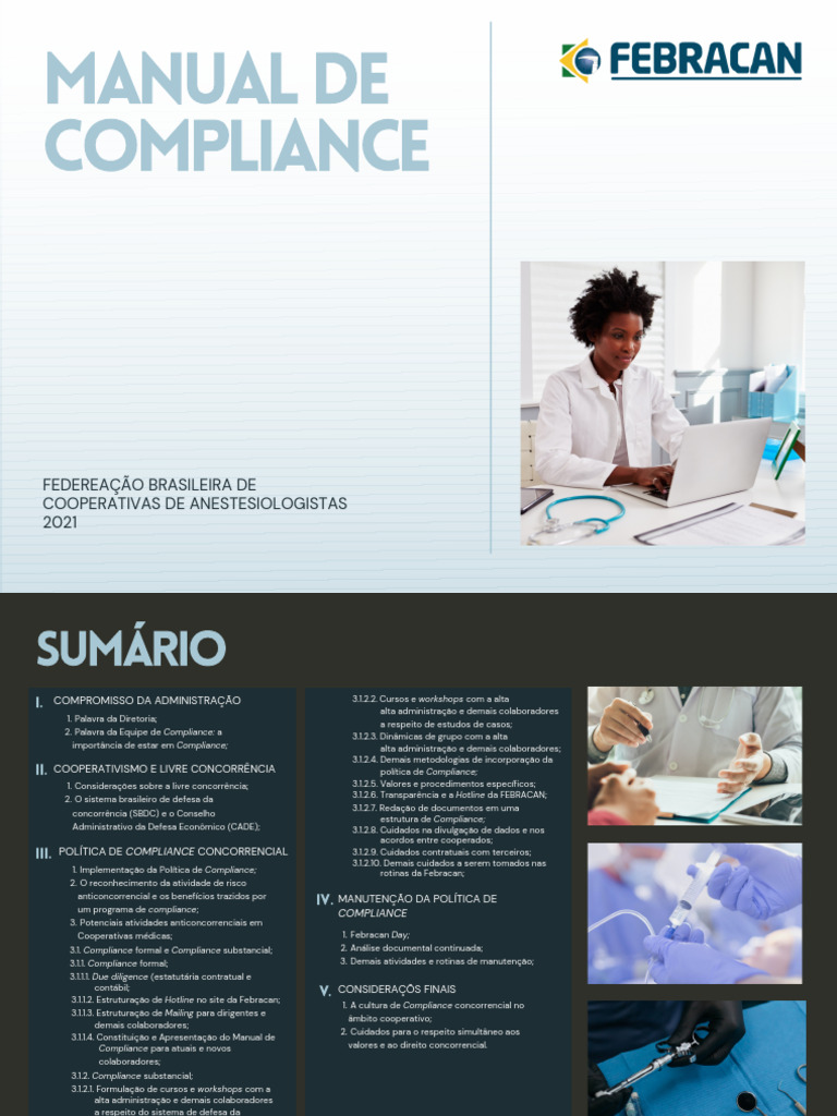 Manual de Compliance Concorrencial FEBRACAN | PDF | Conformidade ...