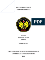 Petunjuk Praktikum Menghitung Hambatan Dalam Suatu Meter Ohmmeter)