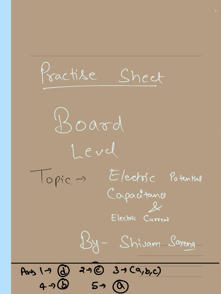 Practice Paper | PDF