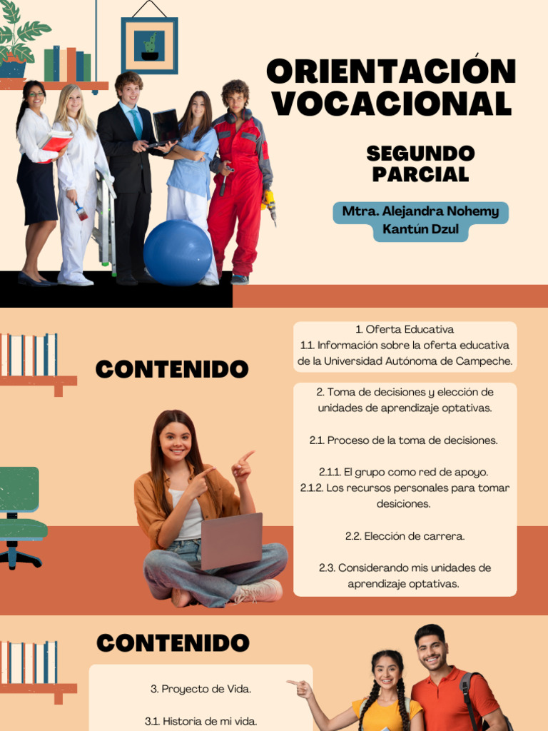 Orientación Vocacional y Toma de Decisiones | PDF | Toma de decisiones