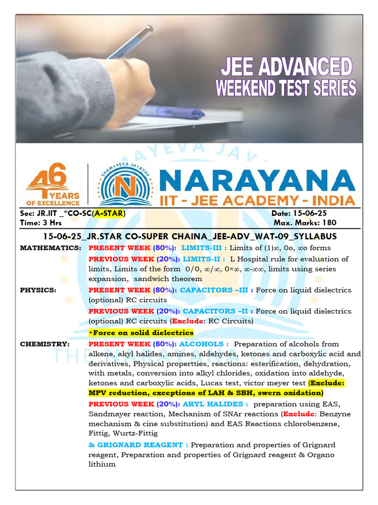 15-06-25 JR - Iit Star Co-Sc Cluster (A-Star) Jee Adv 2021 (P-I) Wat-09 ...