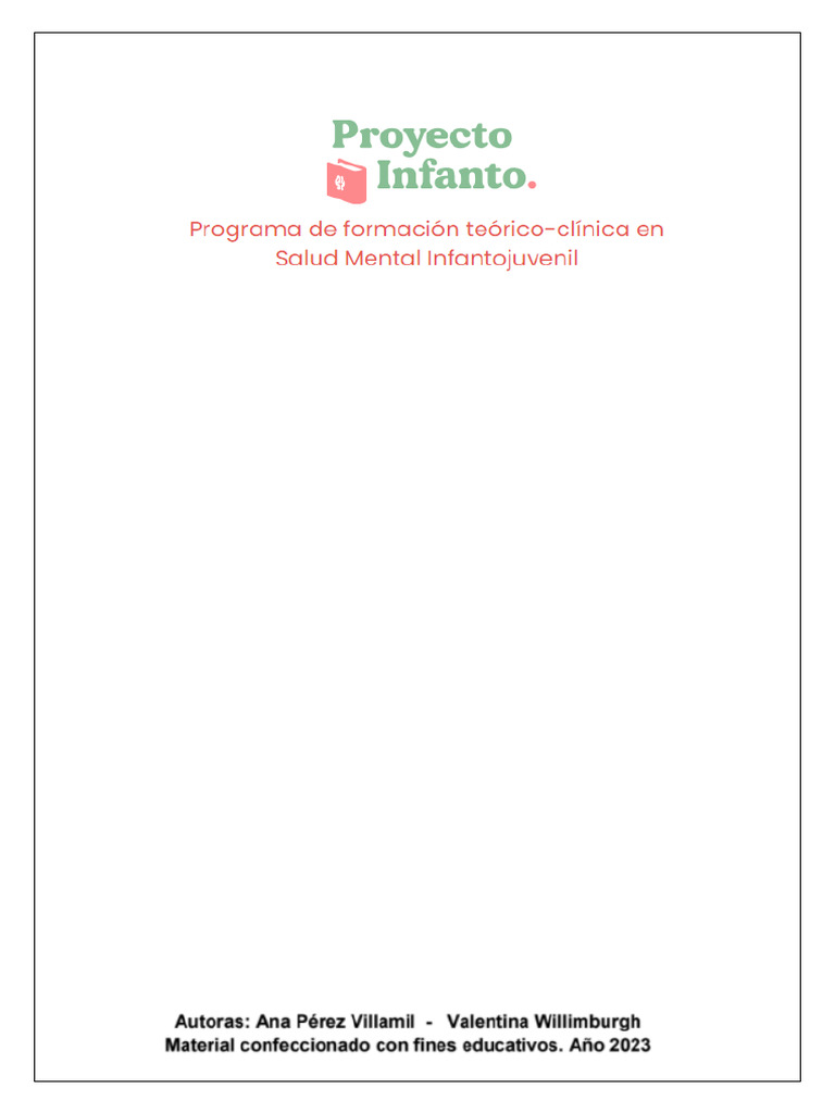 Desarrollo emocional en niños de 0 a 3 años | PDF | Teoría de apego ...
