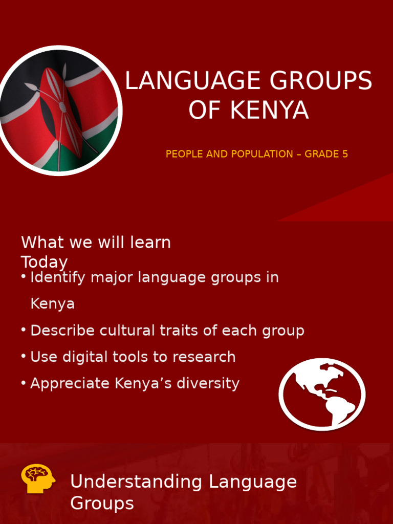 Main Language Groups of Kenya | PDF