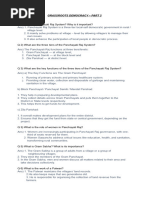 Grassroots Democracy: Class 6 Overview | PDF | Democracy | Political ...