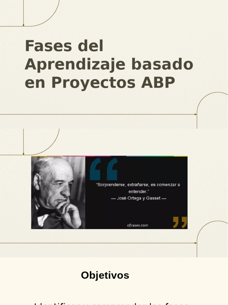 Fases del Aprendizaje Basado en Proyectos | PDF | Aprendizaje | Pensamiento