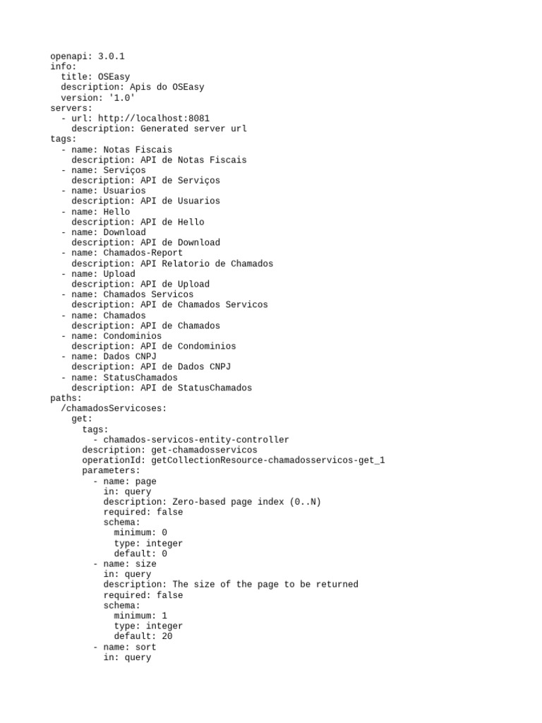 OSEasy API Documentation Overview | PDF | Json | Software Engineering