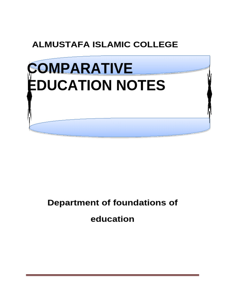 Comparative Education Overview and Trends | PDF | Teachers | Data