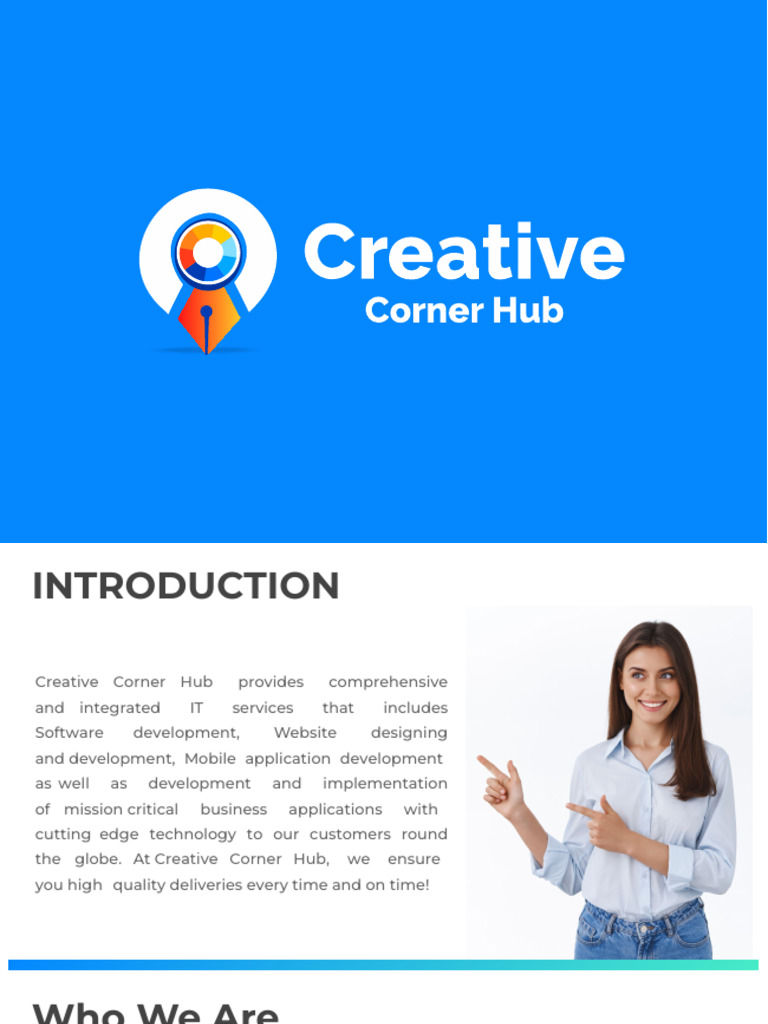 Creative Corner Hub IT Services Overview | PDF | Digital Marketing ...