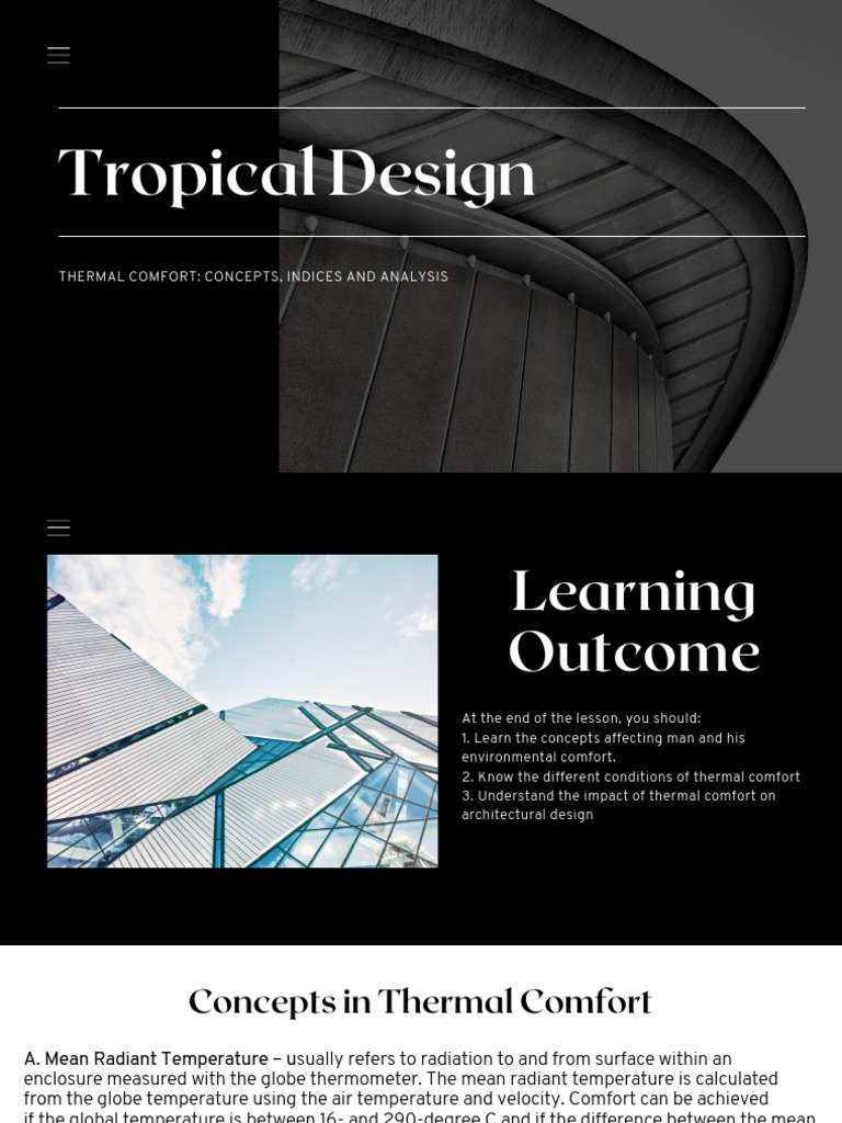 Thermal Comfort: Concepts and Indices | PDF | Humidity | Atmosphere Of ...