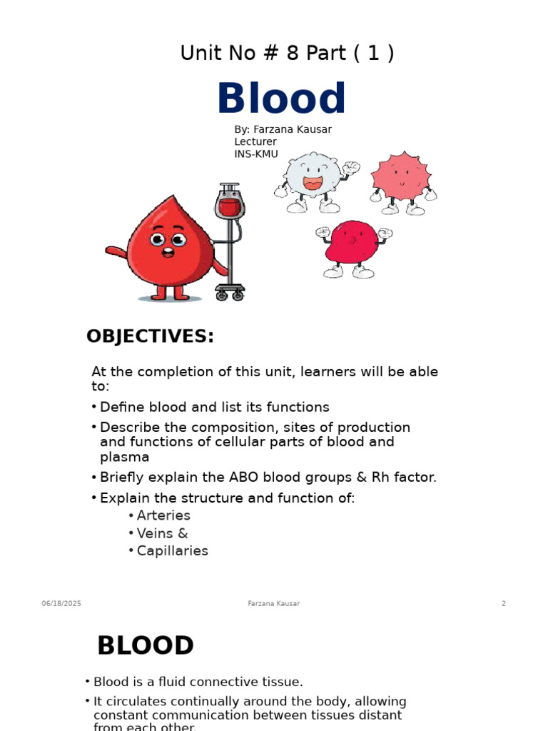 Blood Composition and Functions Explained | PDF | White Blood Cell ...