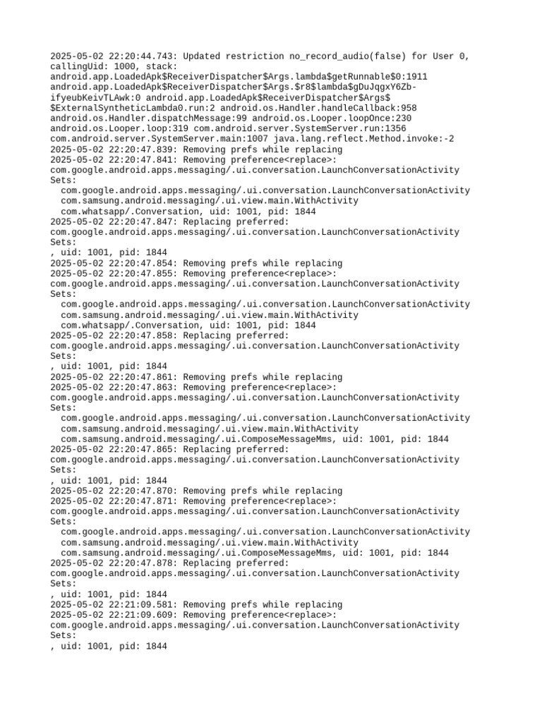 App Installation and Preference Updates | PDF | Android (Operating ...