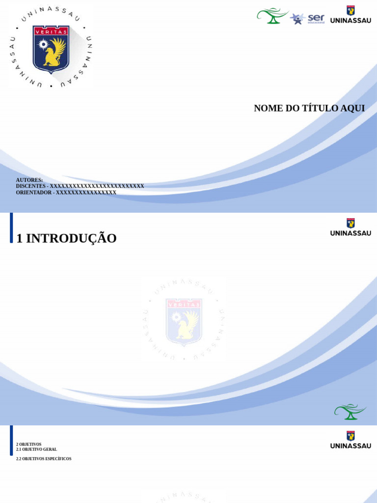 Modelo Apresentação Tcc I Pdf